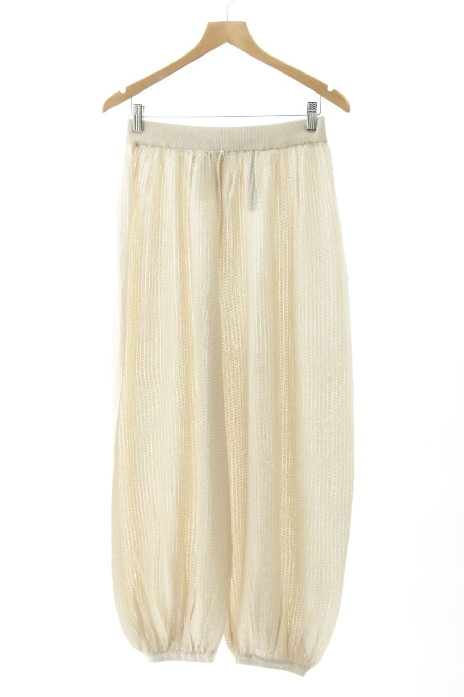 Pantalon Zara de la taille S, de couleur beige