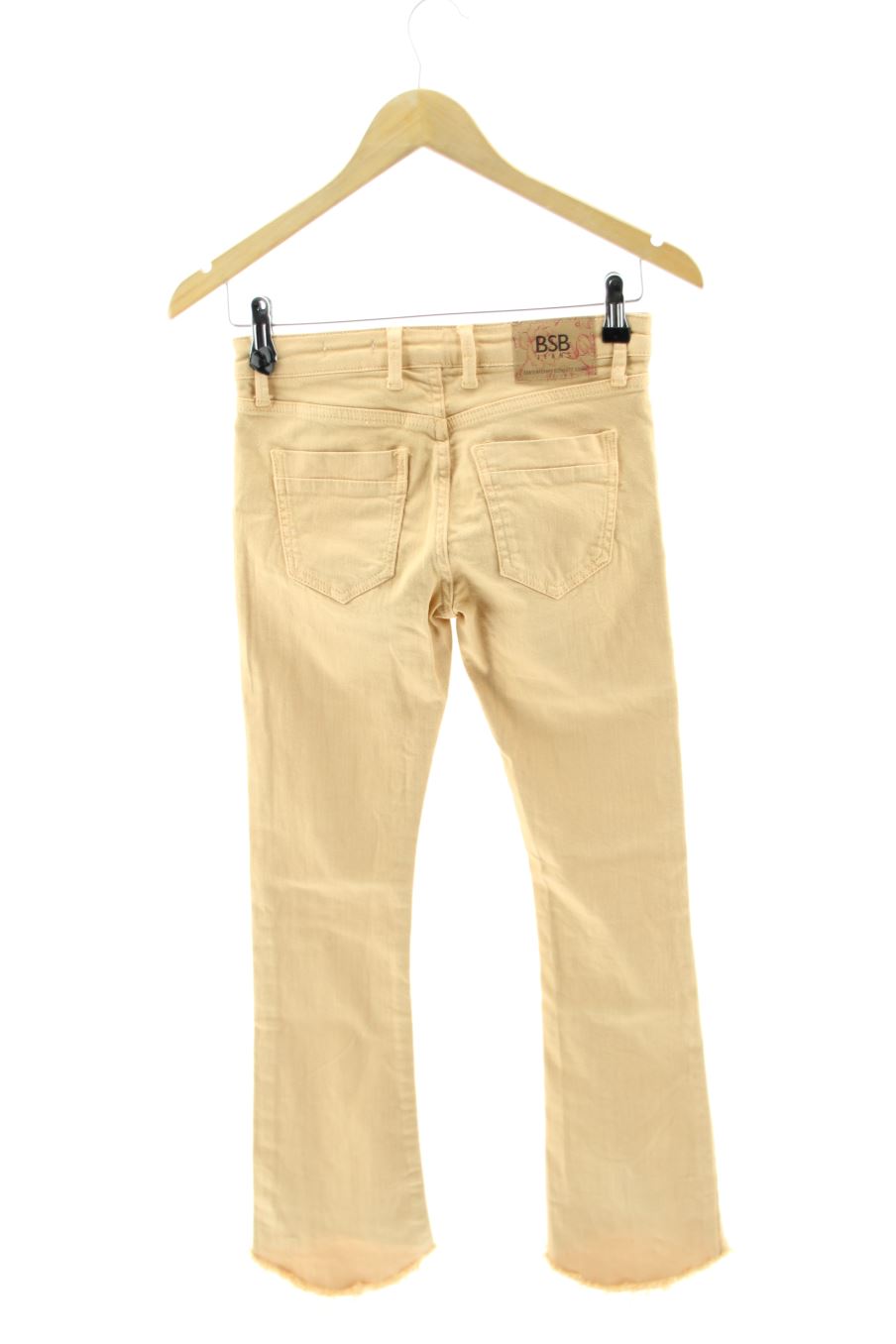 Jeans BSB de la taille 34, de couleur beige de denim