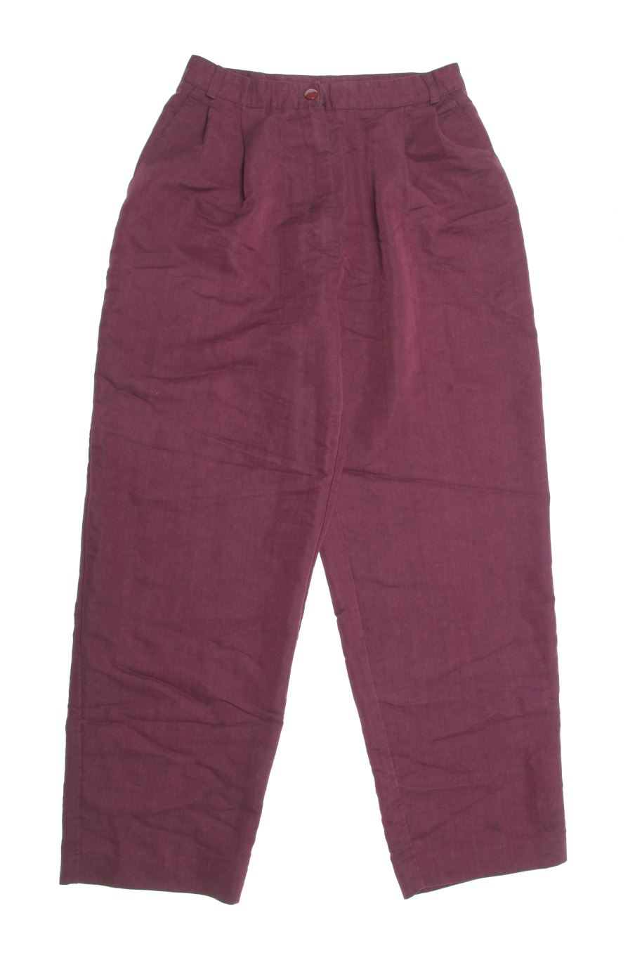 Pantalón de HILLARD HANSON de la talla XS, de color burdeos