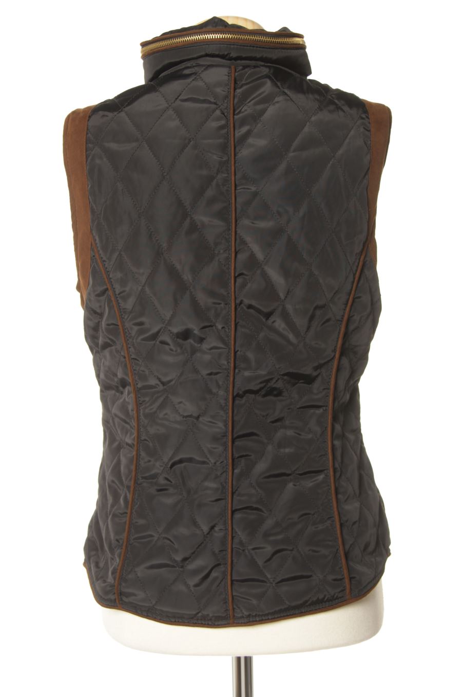 Veste sans manches Zara de la taille M, de couleur bleu marine