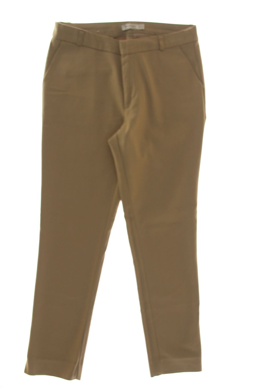 Pantalón de Stradivarius de la talla 36, de color beige