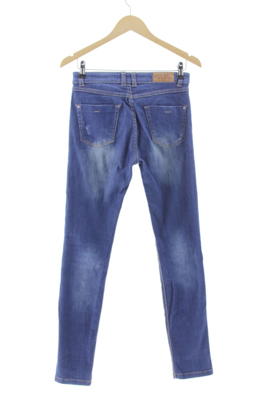 Vaquero de Stradivarius de la talla 36, de color azul de ropa vaquera