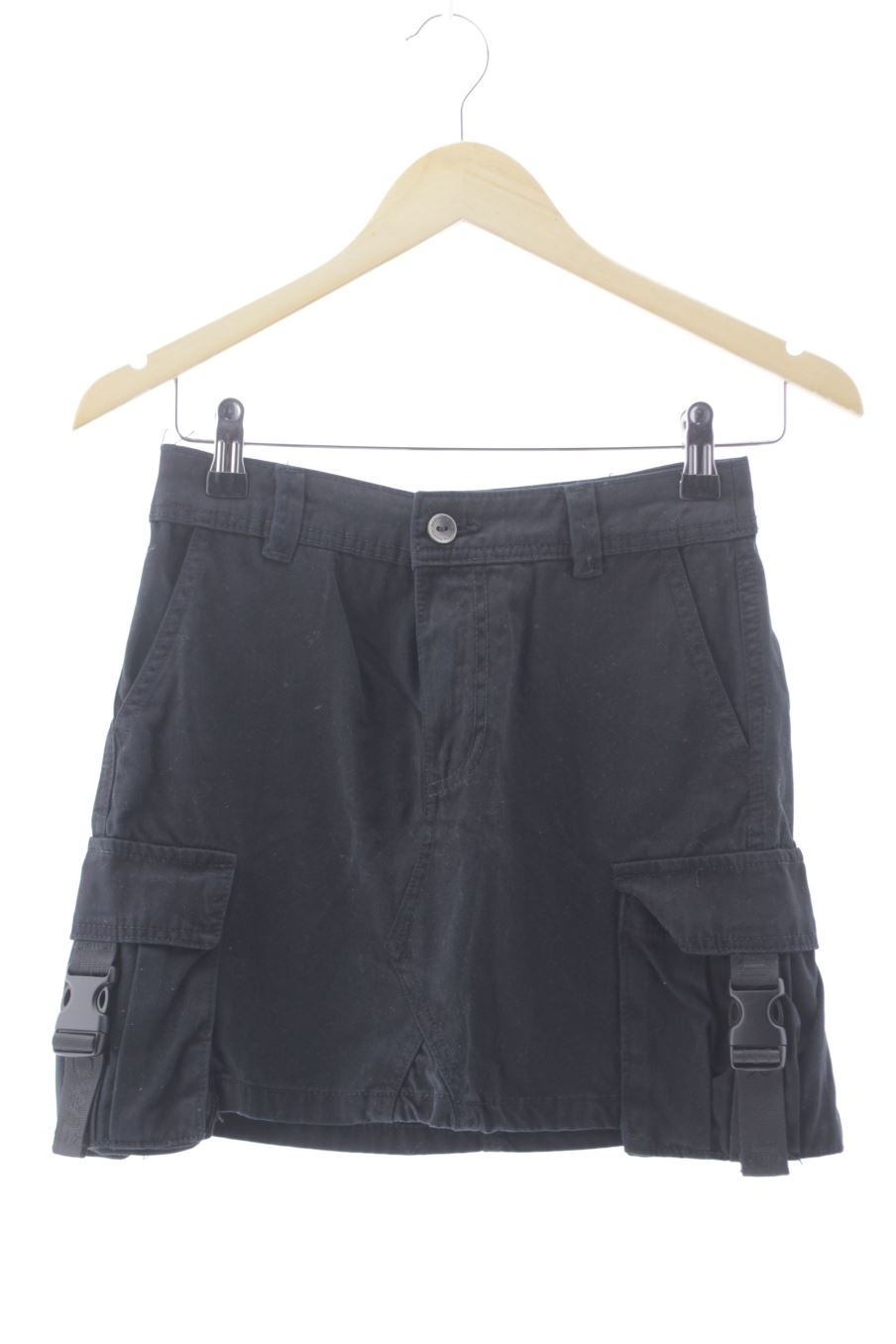 Falda de Bershka de la talla XS, de color negro