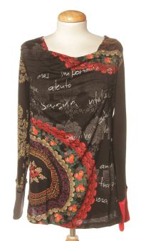 Langärmeliges T-Shirt XL Desigual