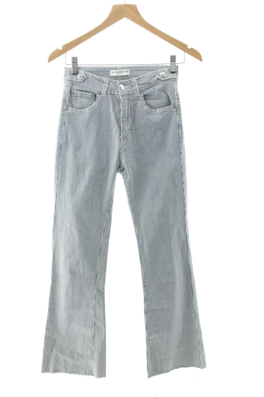 Jeans von Pull & Bear Größe 36, Farbe Gestreift, aus Jeanskleidung für