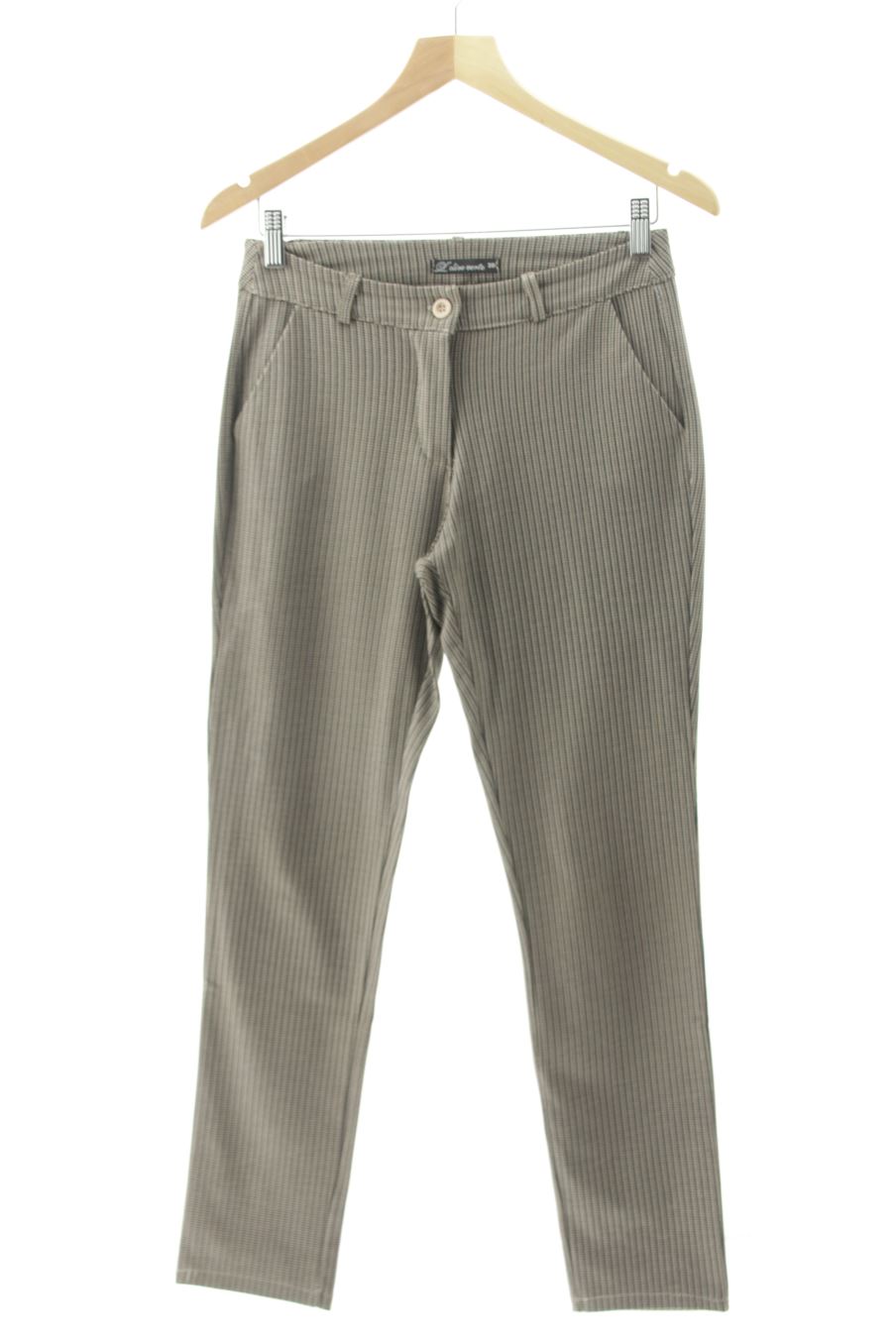 Pantalon L'Olive verte de la taille 38, de couleur imprimés