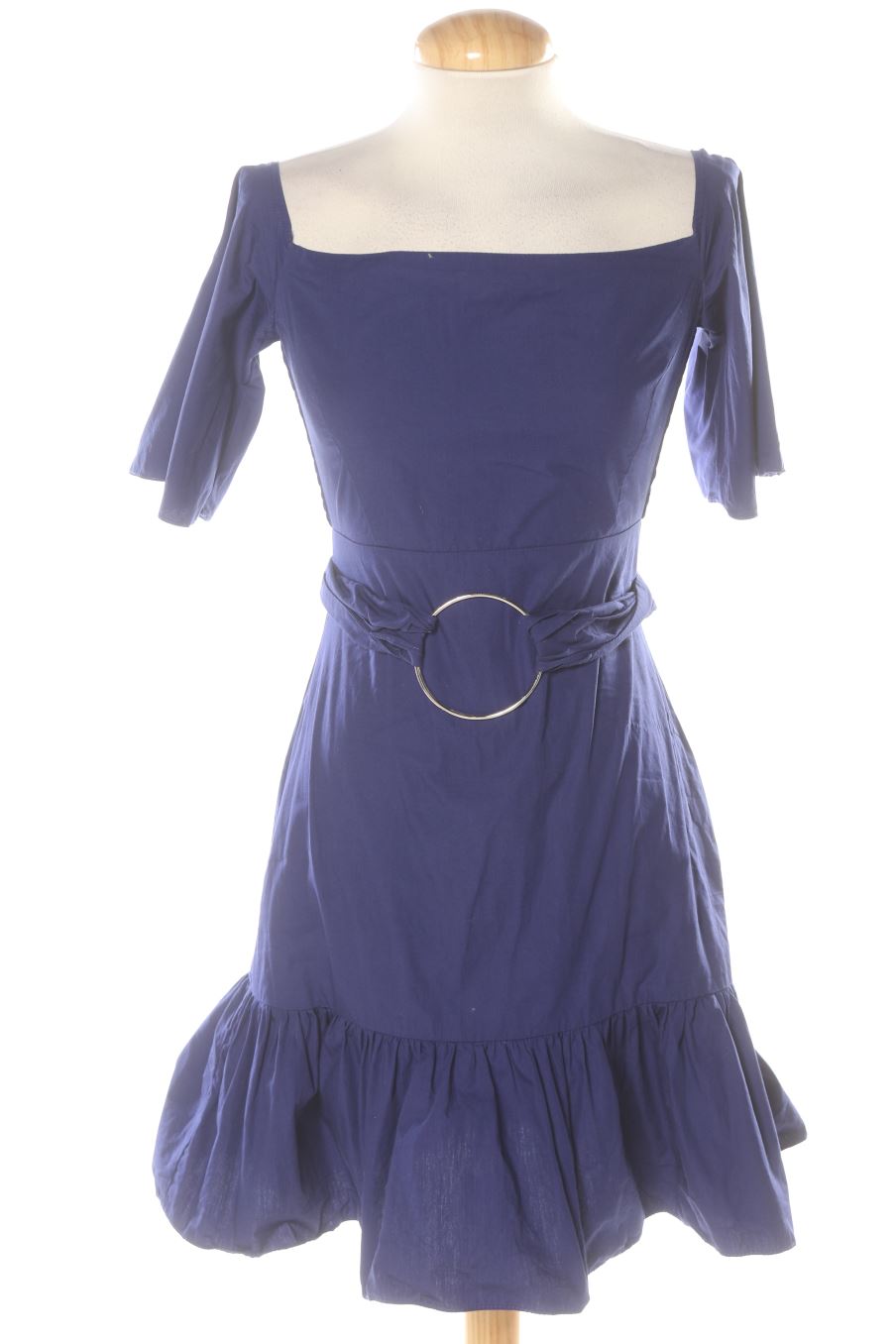 Robe casual Mango de la taille S, de couleur bleu
