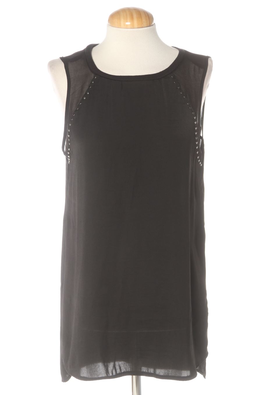 Top de Stradivarius de la talla M, de color nero