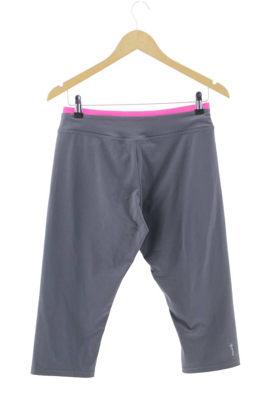 Pantalones cortos de deporte de Domyos (DECATHLON) de la talla 42, de color gris