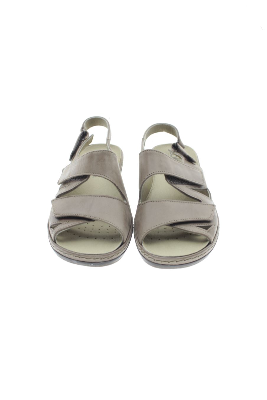 Sandalias planas de BOISSY de la talla 36, de color marrón de