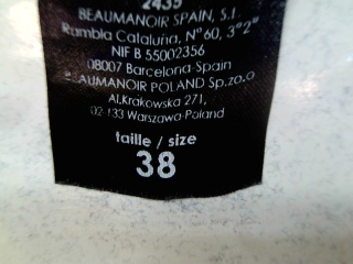 Jupe Bréal Collection de la taille 38, de couleur noir de synthétique