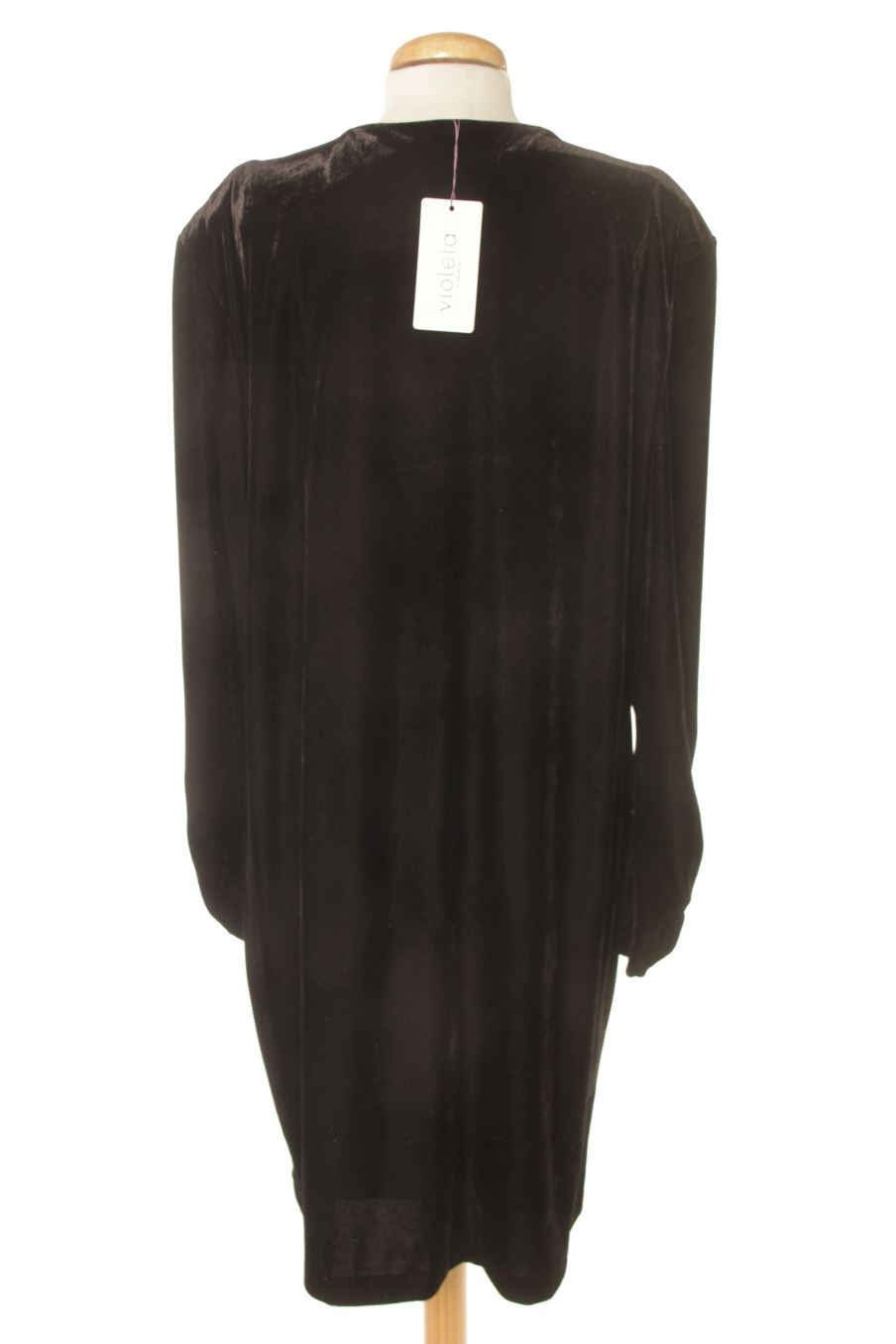 Robe casual Violeta (by Mango ) de la taille XXL, de couleur noir de velours