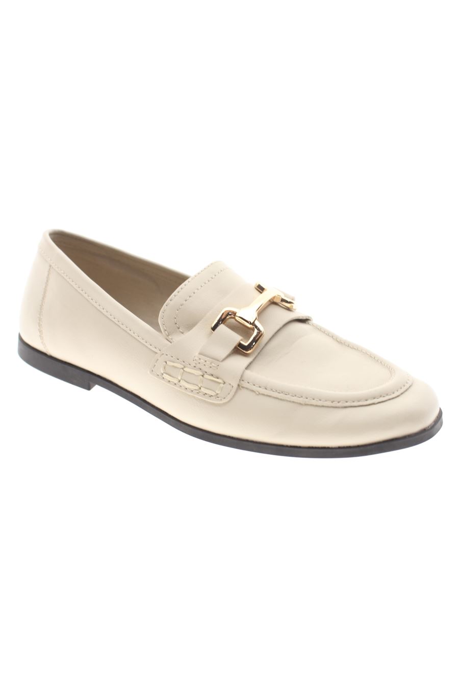 Zapatos planos de Zara de la talla 36, de color beige de
