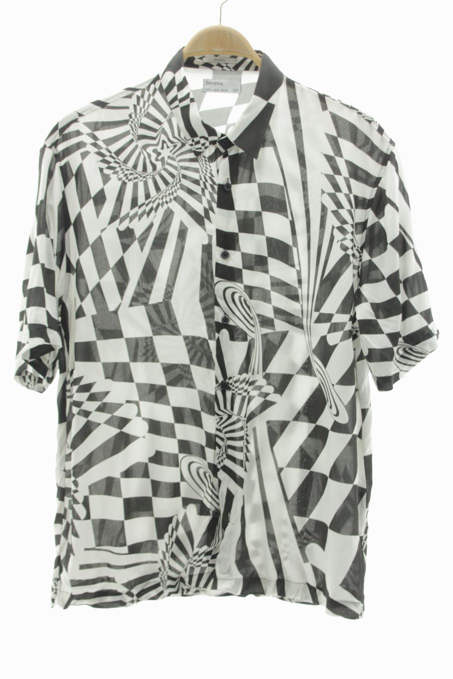Chemise à manches courtes Bershka de la taille M