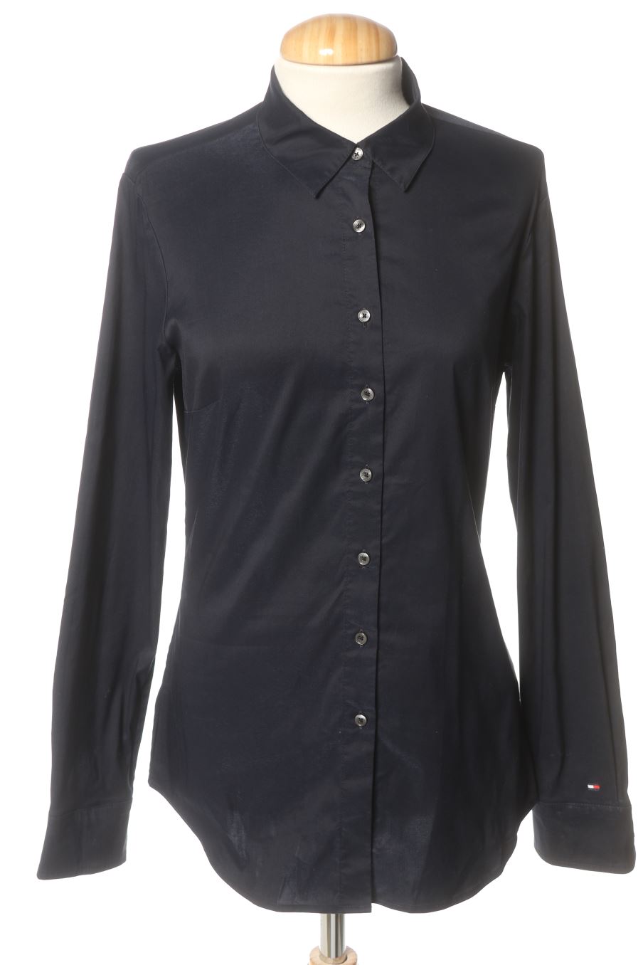 Chemise Tommy Hilfiger de la taille 38, de couleur bleu marine
