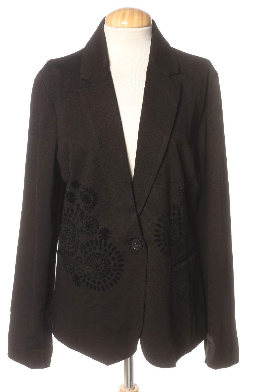 Blazer Desigual de la taille 46, de couleur noir
