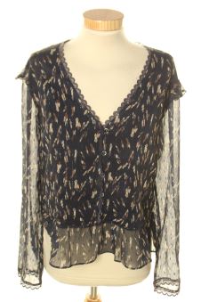 Blouse à manches longues 36 Yuka