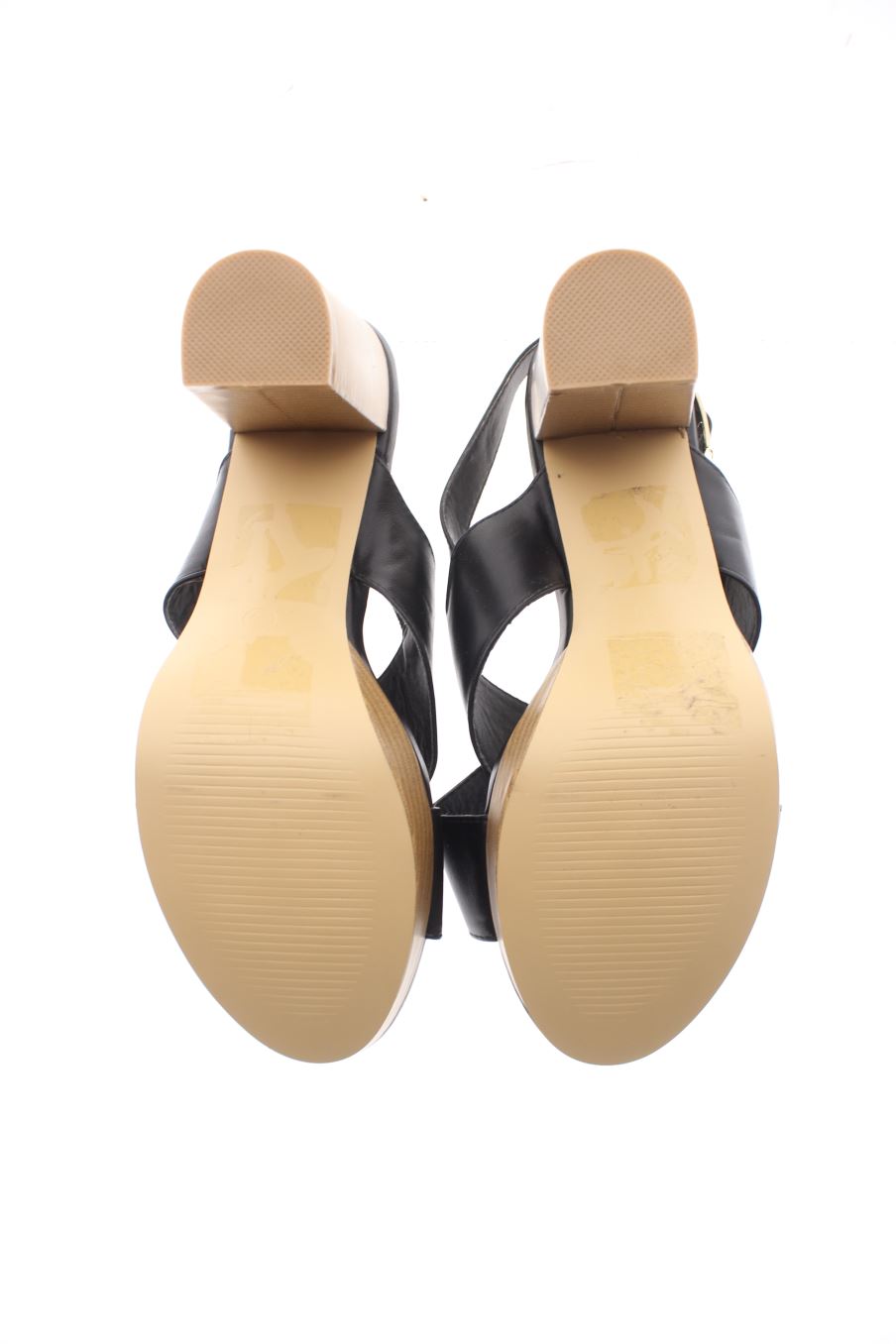 Sandalias tacon de Taillissime de la talla 41, de color negro de