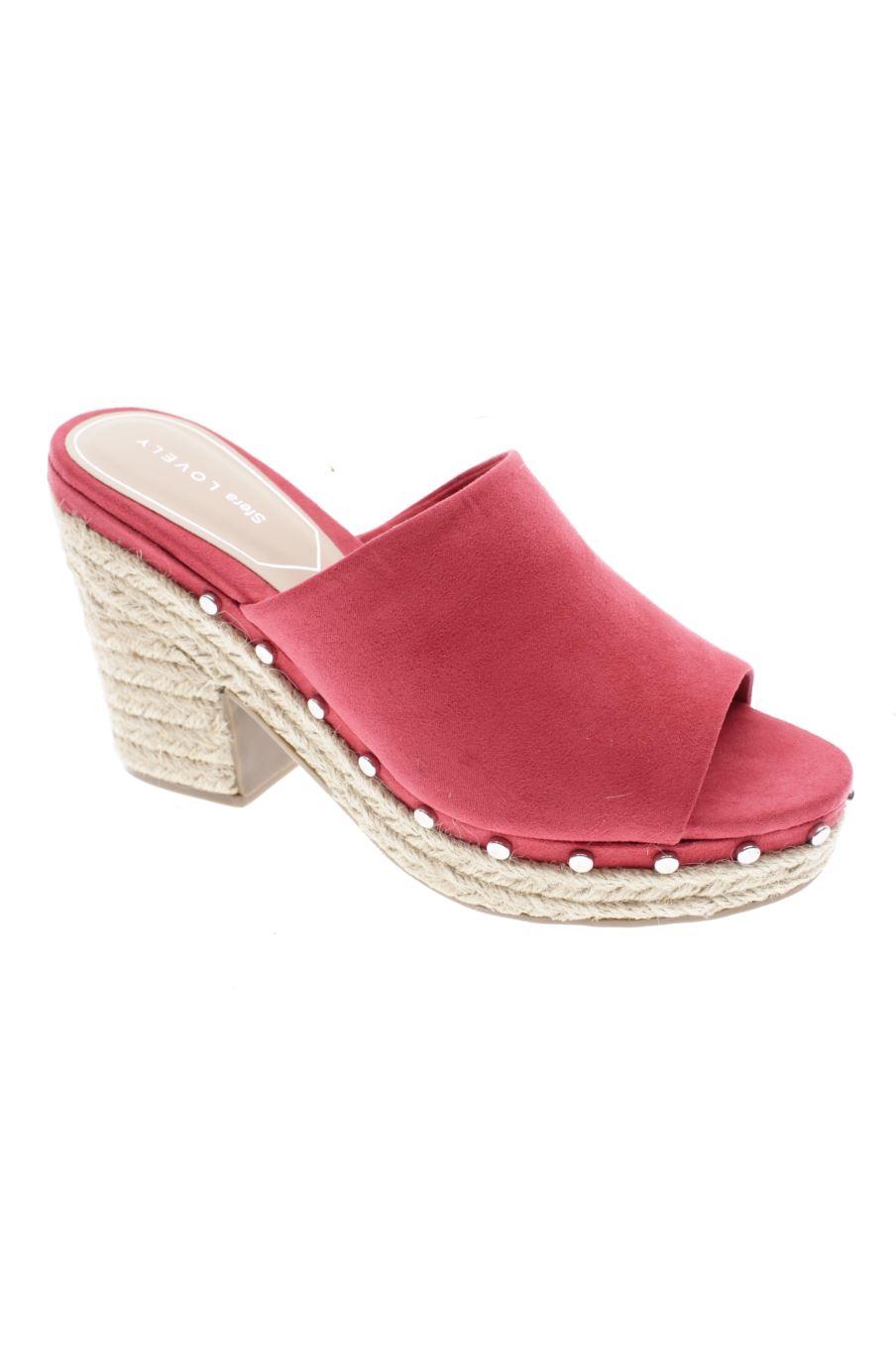 Sandalias tacon de Sfera de la talla 37, de color naranja de