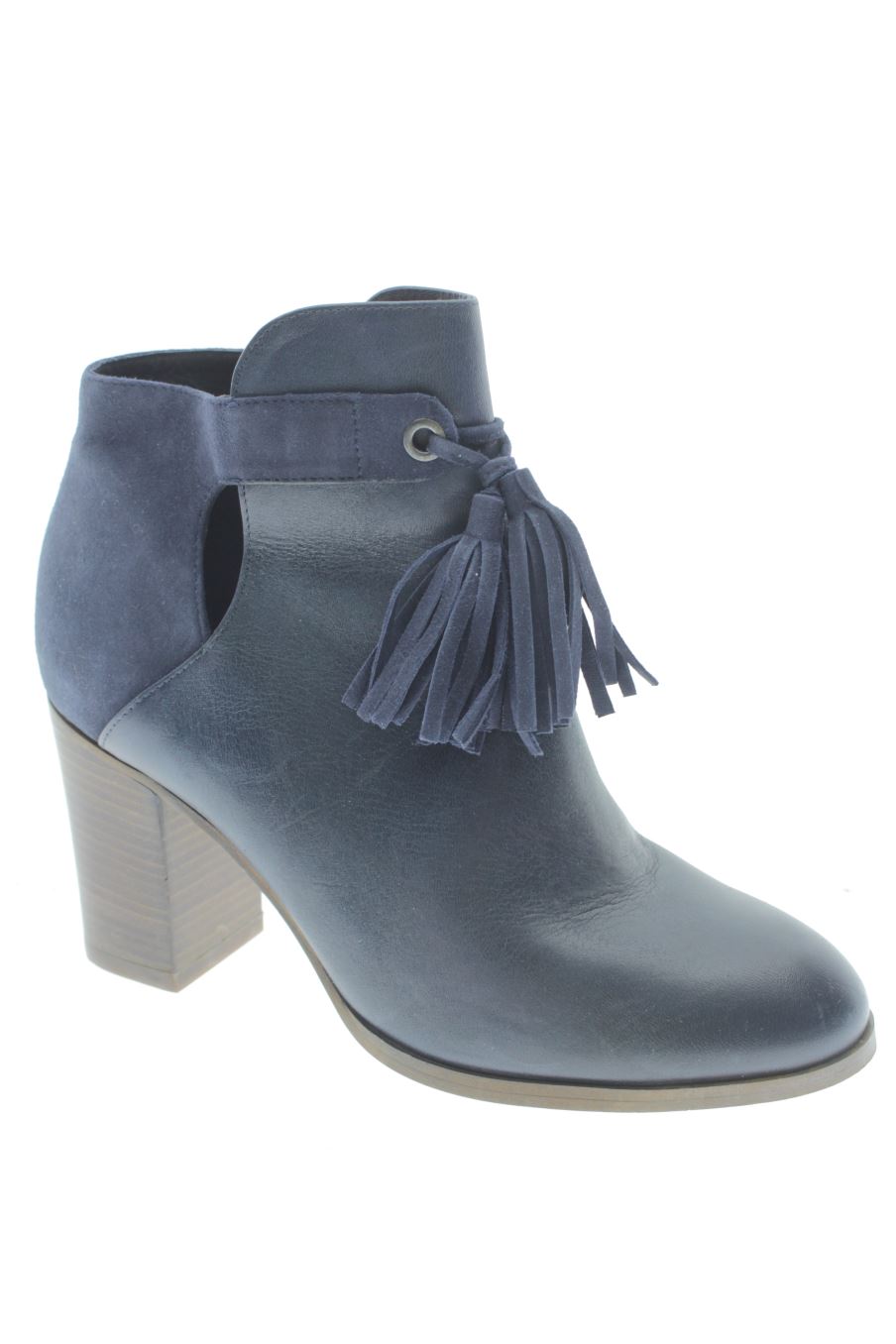 Botines de BOCAGE de la talla 37, de color azul marino de
