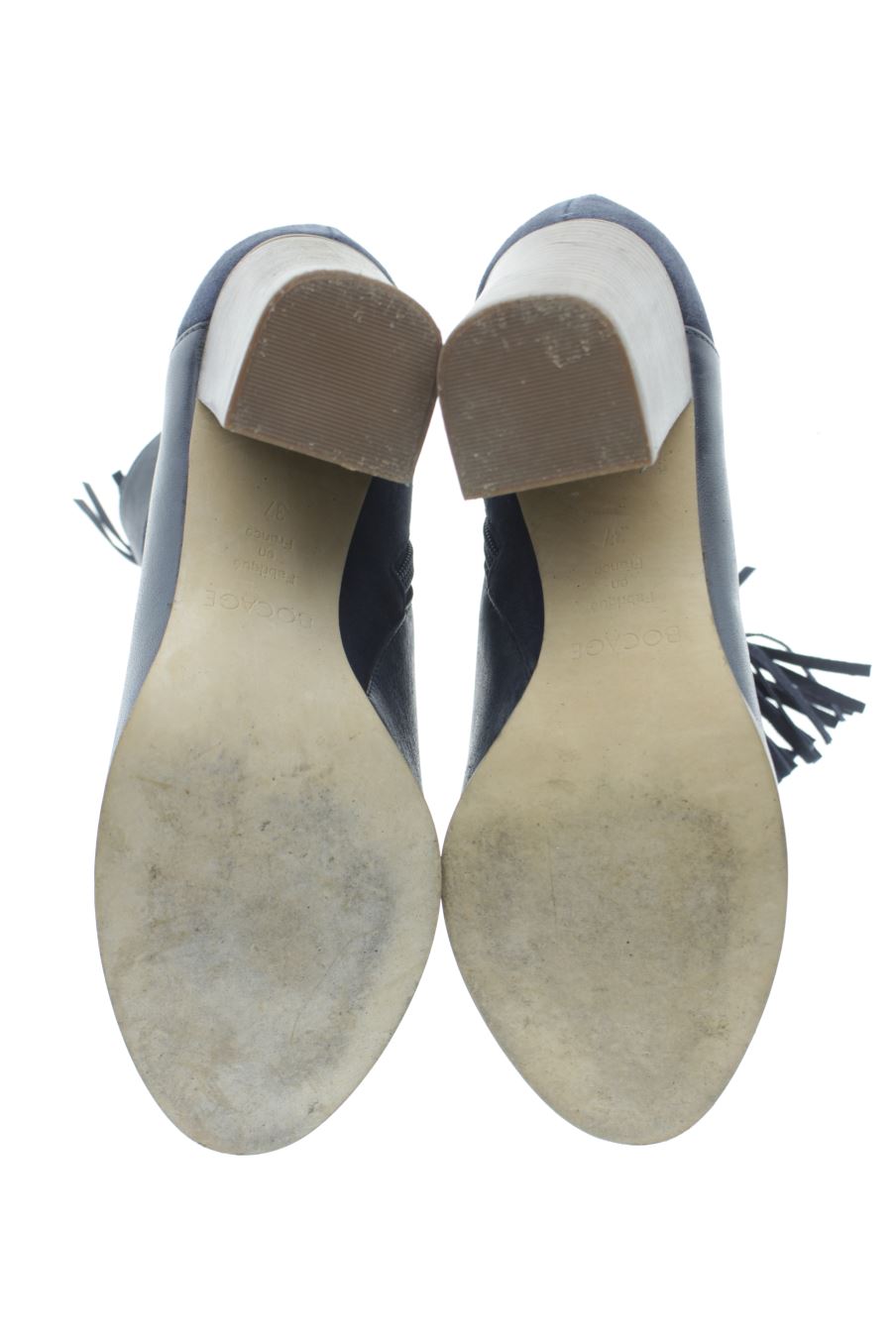 Botines de BOCAGE de la talla 37, de color azul marino de