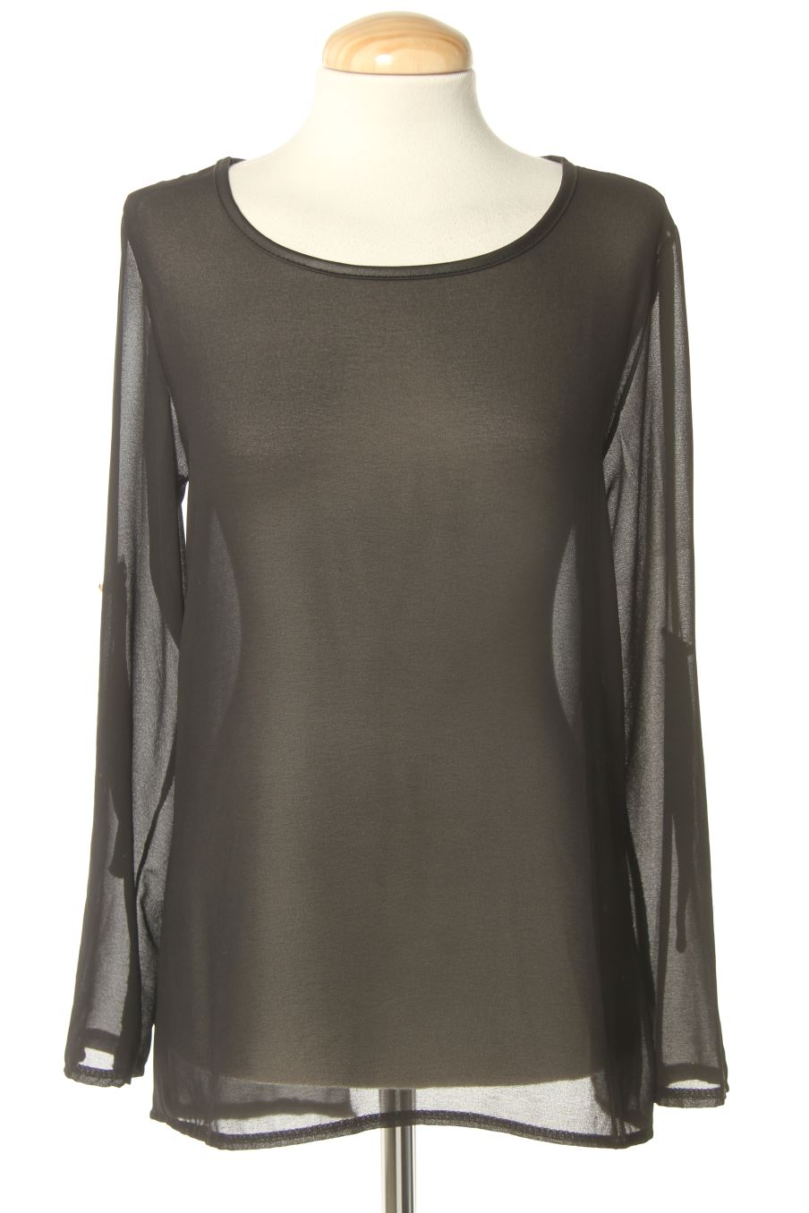 Blouse à manches longues PERCENTIL de la taille S, de couleur noir