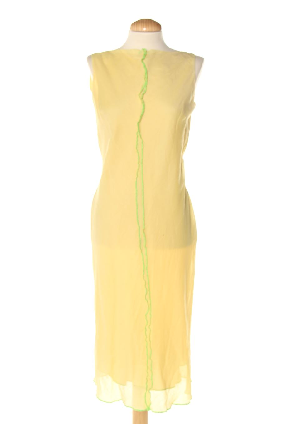 Robe casual Adolfo Dominguez de la taille 42 de couleur jaune