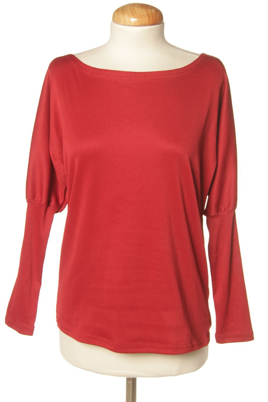T-shirt à manches longues PERCENTIL de la taille M, de couleur rouge