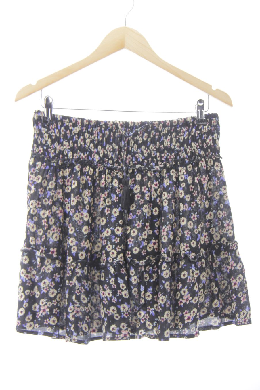 Jupe Pull & Bear de la taille M, de couleur fleurs