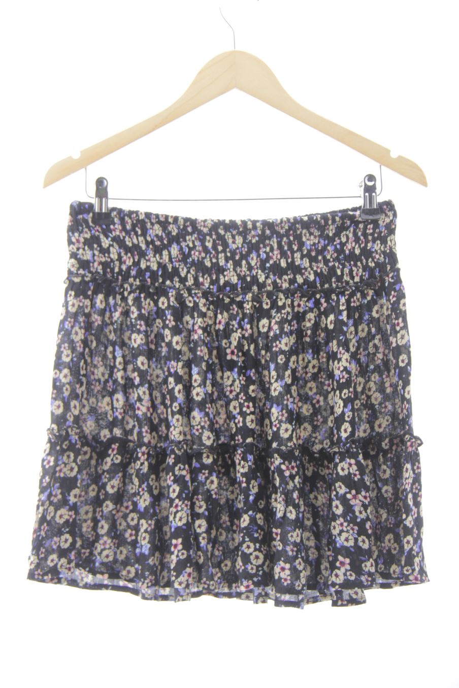 Jupe Pull & Bear de la taille M, de couleur fleurs