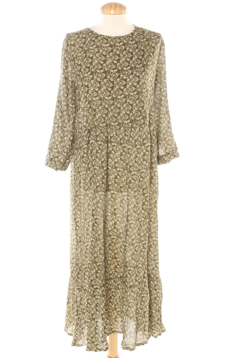 Robe casual natura de la taille XS, de couleur vert