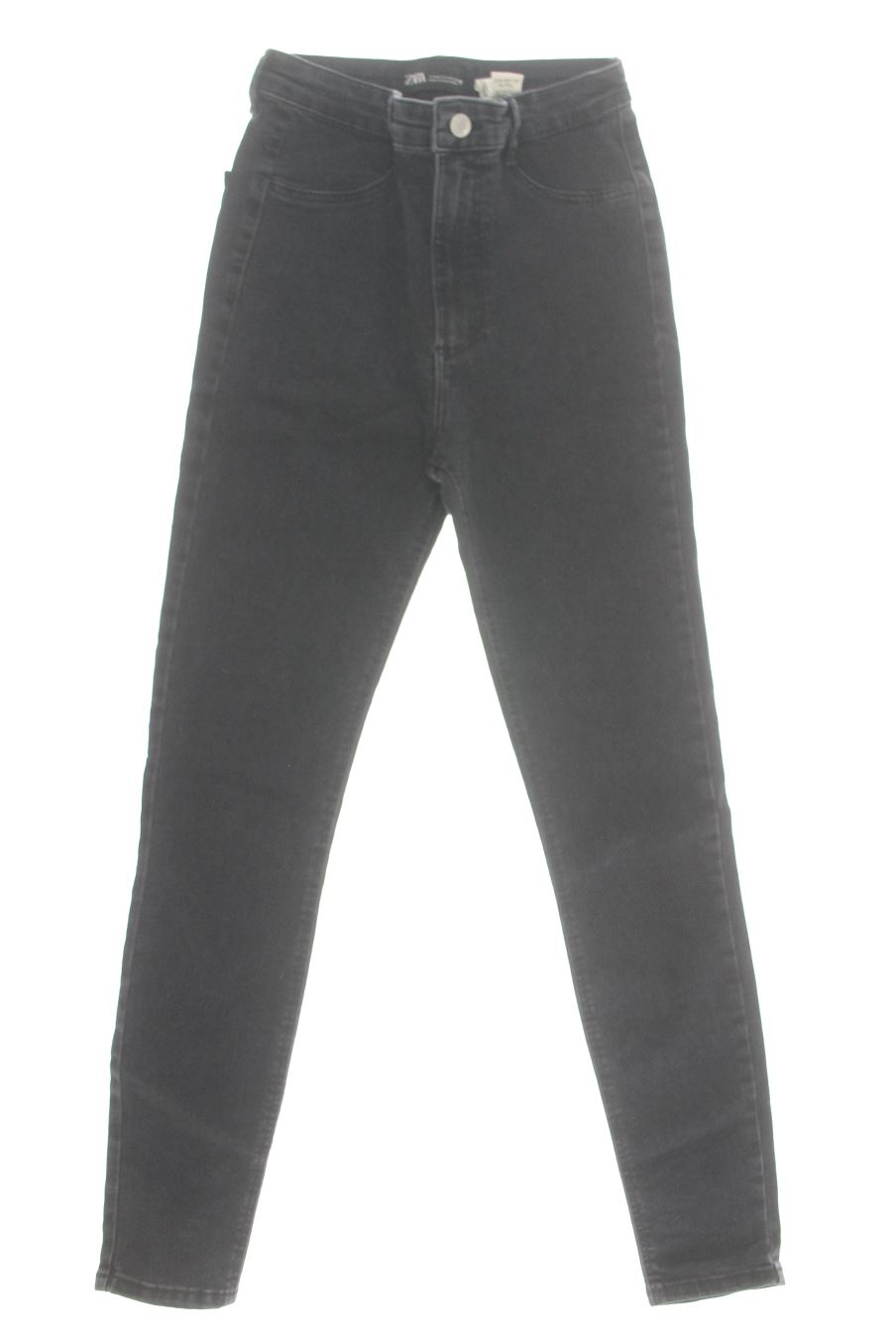 Vaqueros de Zara de la talla 38, de color azul de ropa vaquera