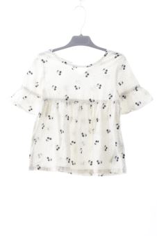 Kurzärmelige Bluse 116 Gémo