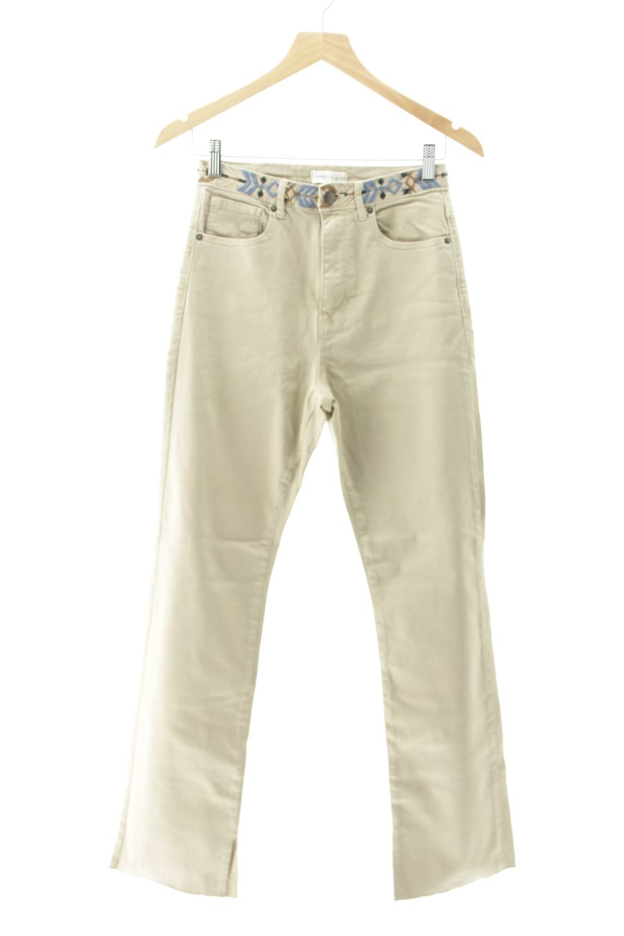 Jeans von Springfield Größe 36, Farbe Beige, aus Jeanskleidung für