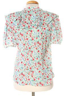 Blouse à manches courtes XS Zara
