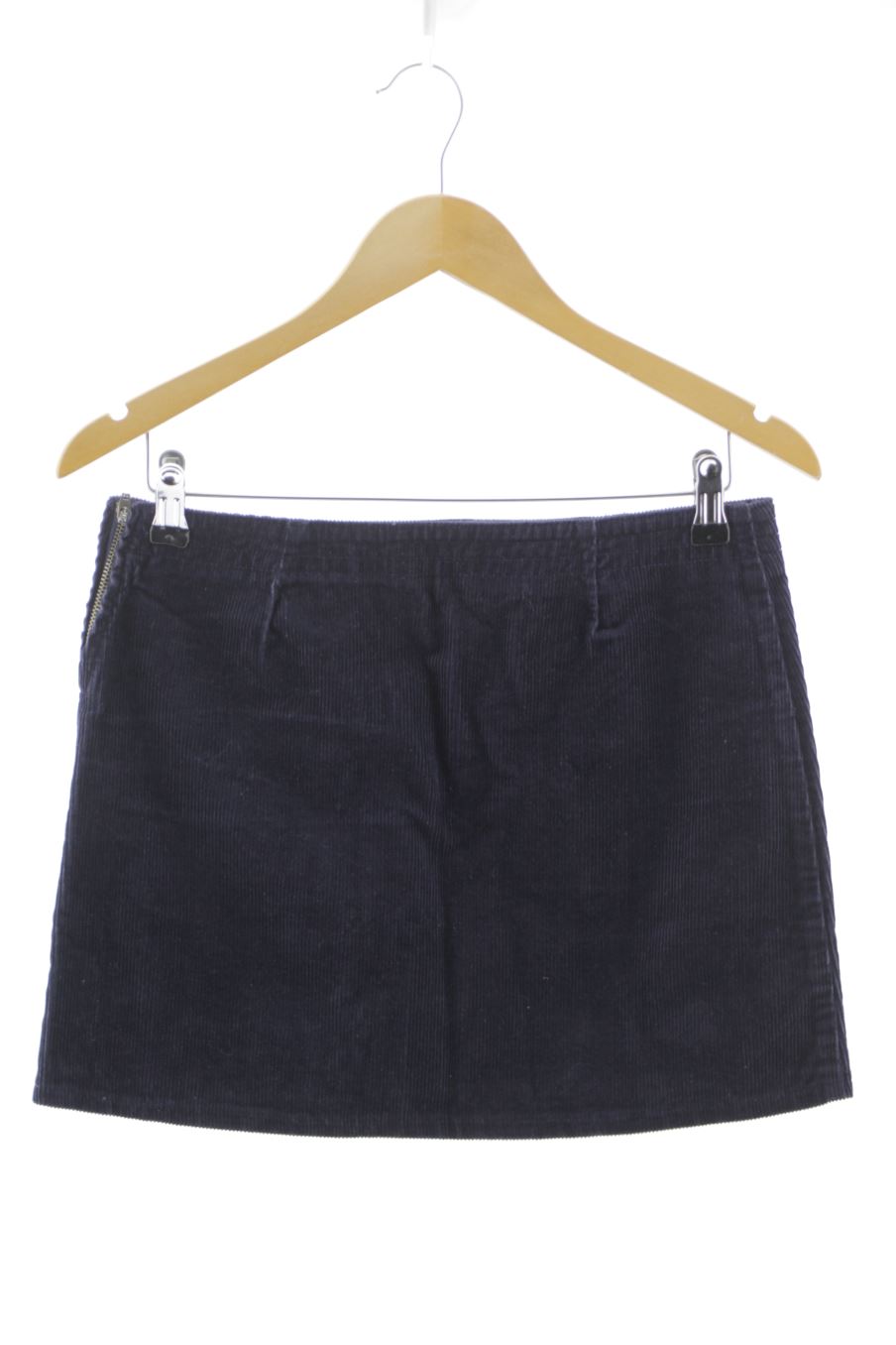 Falda de Benetton de la talla 40, de color azul marino