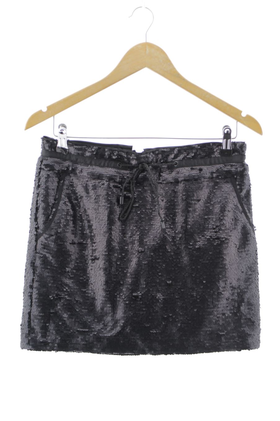 Falda de Mango de la talla S, de color negro