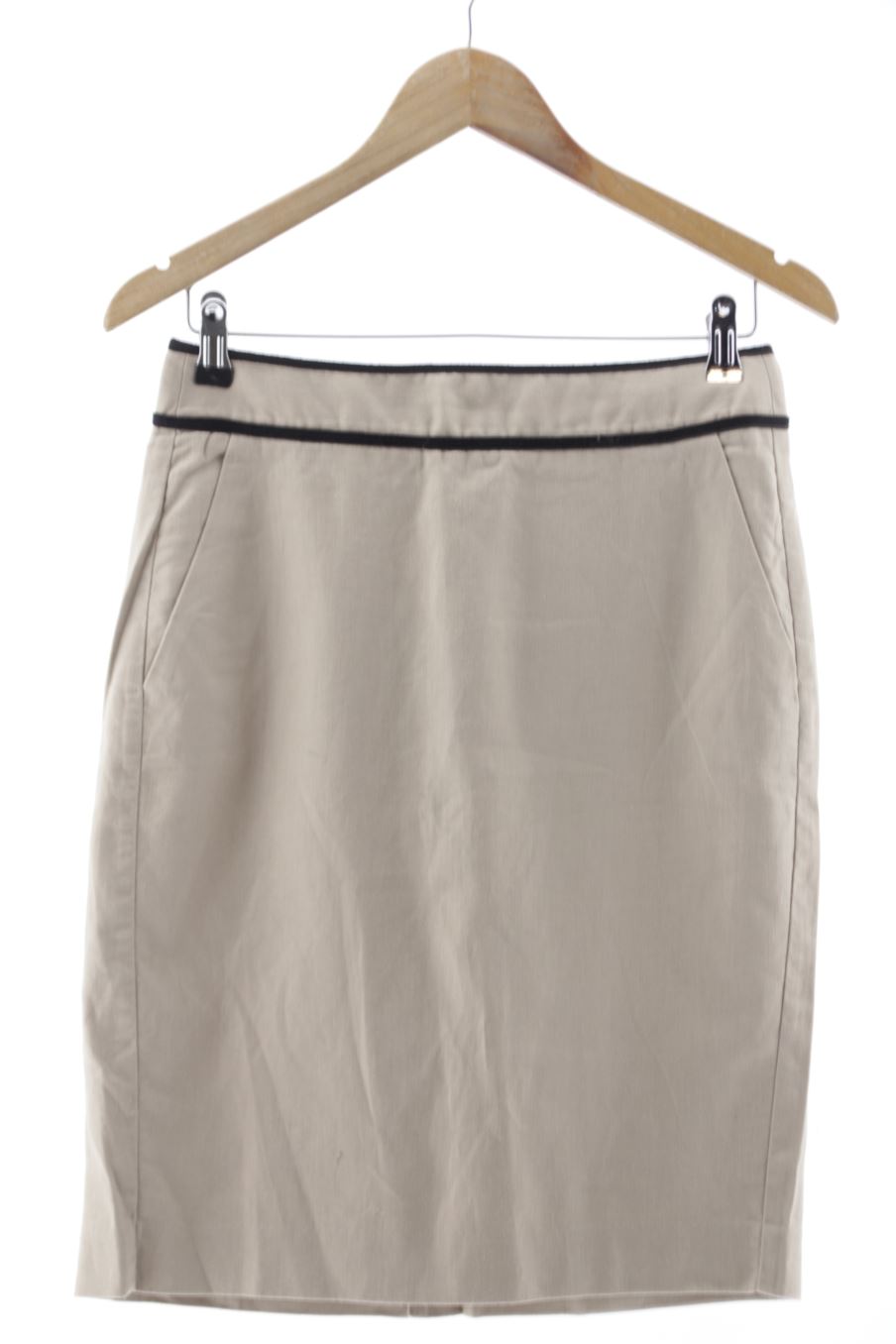 Gonne de Mango de la talla 38, de color beige