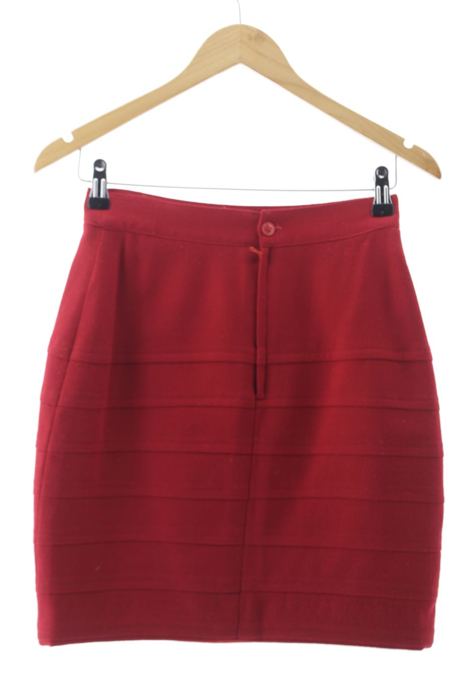 Jupe Gloria Estellés de la taille 40, de couleur rouge