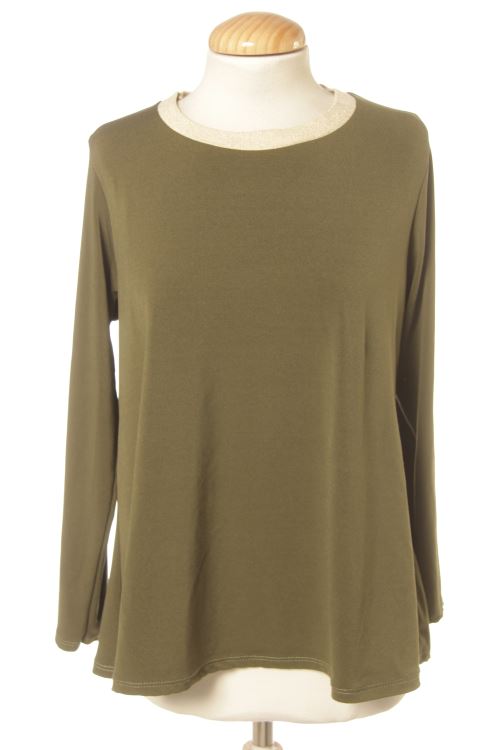 Blusa a maniche lunghe