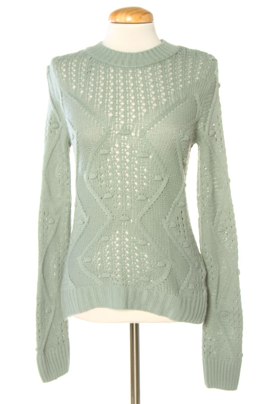 Pull Laura Torelli de la taille XXS, de couleur vert