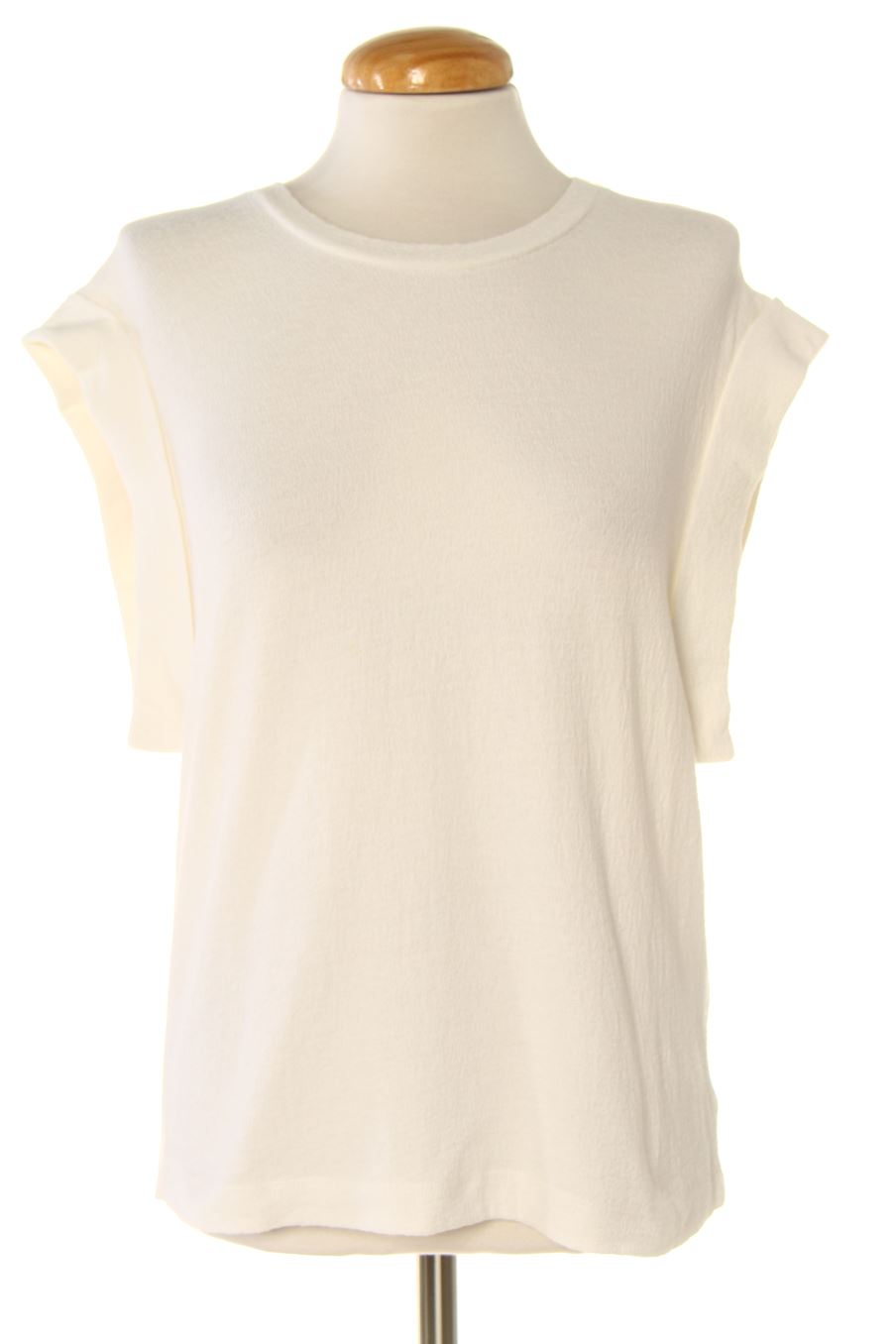 Aufwändiges Top von Massimo Dutti Größe XS, Farbe Weiss, für