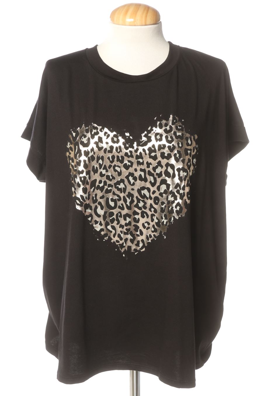 T-shirt Made with love de la taille XXL, de couleur noir