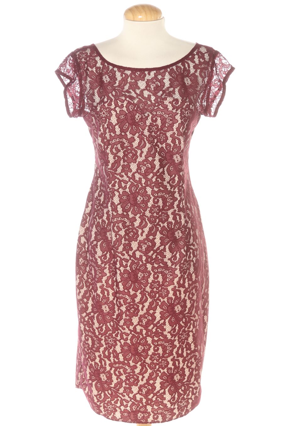 Vestito casual de Next de la talla M, de color bordeaux