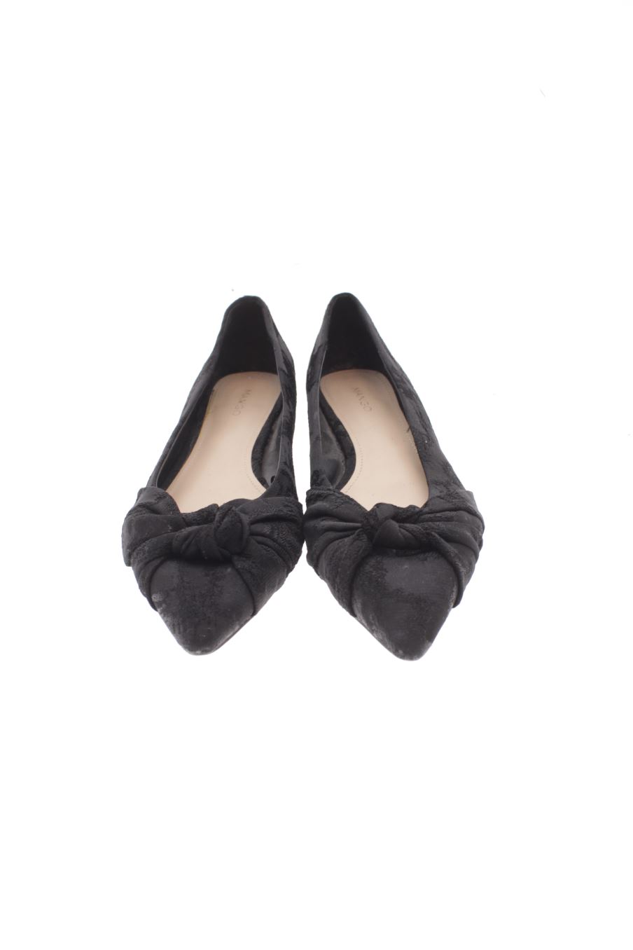 Zapatos de tacon de Mango de la talla 39, de color negro de