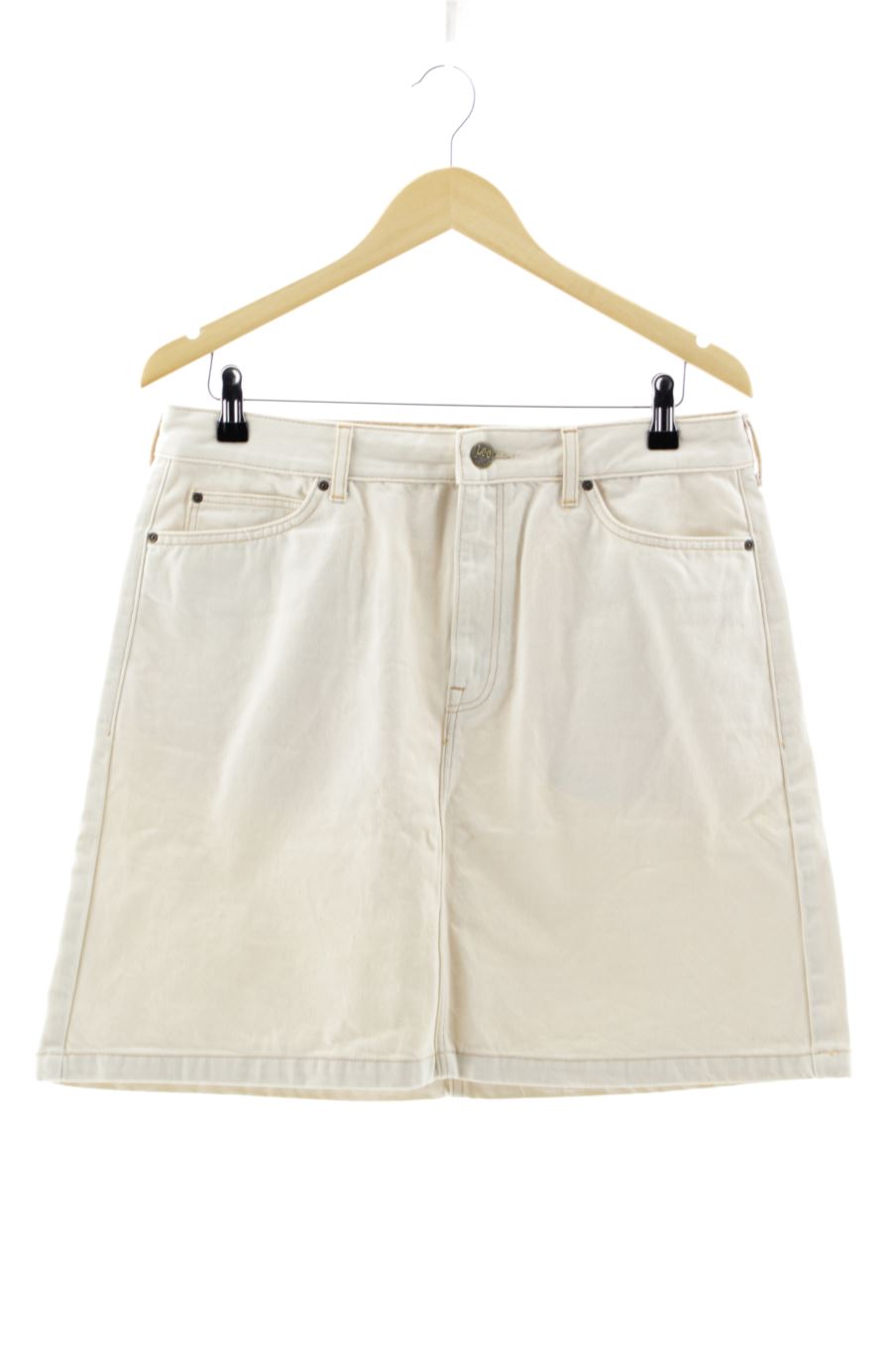 Jupe Lee de la taille 42, de couleur beige de denim