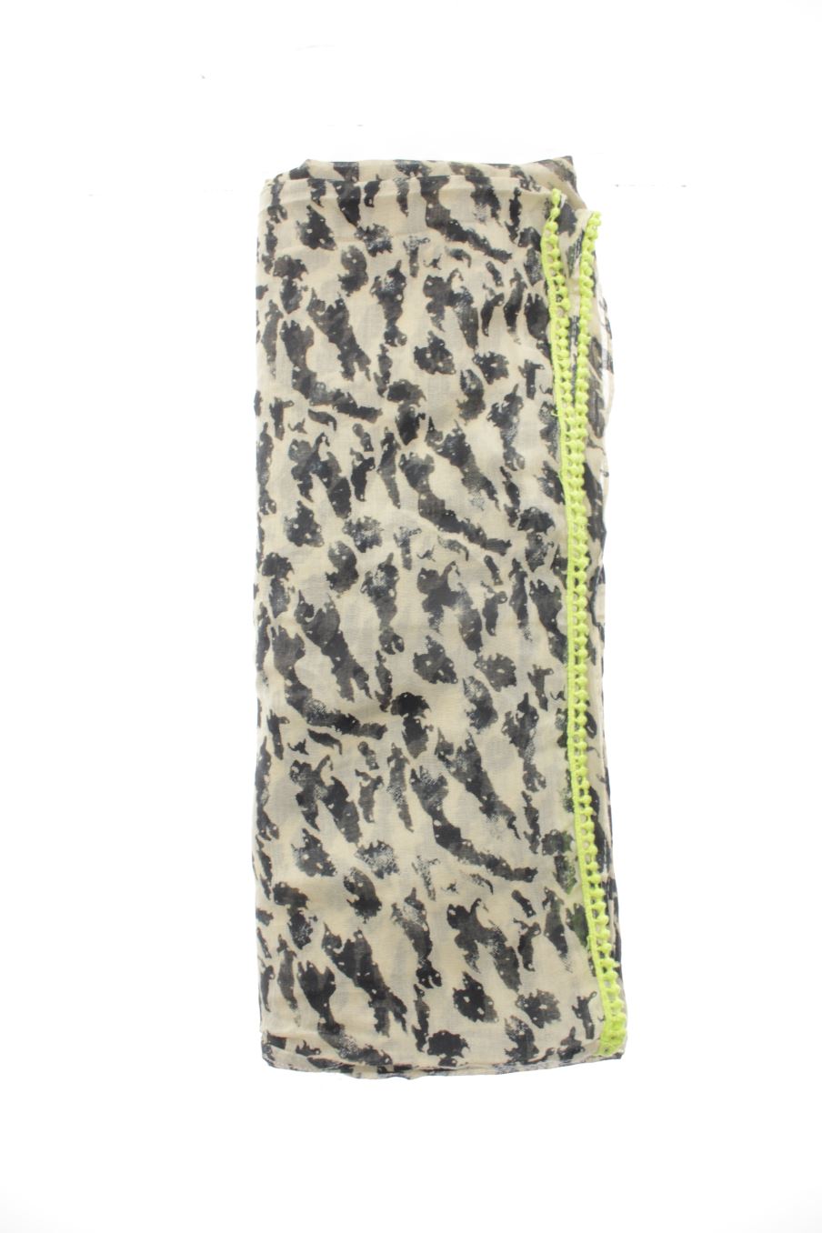 Fular de PERCENTIL de la talla Única, de color animal print