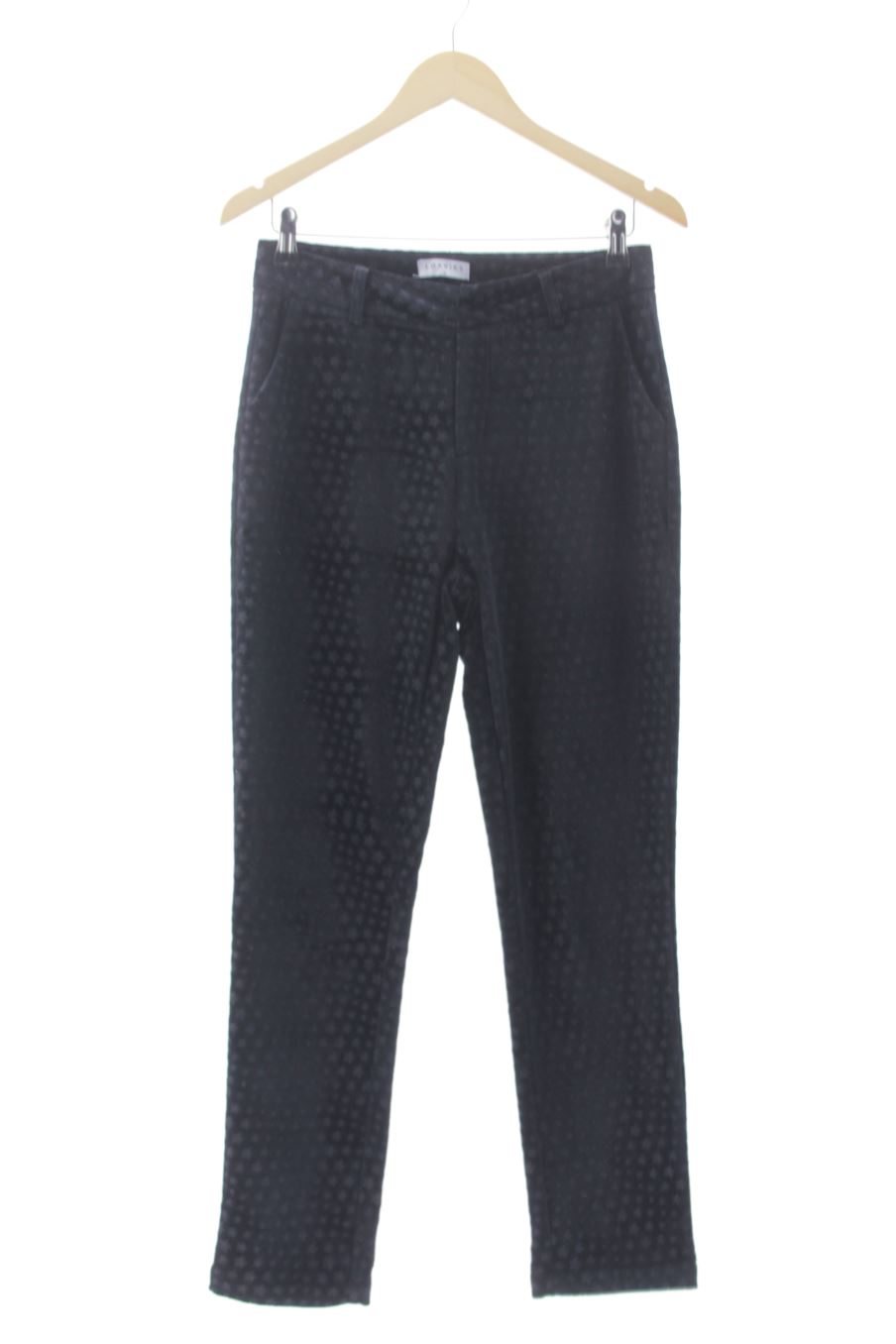 Pantalon LOAVIES de la taille M, de couleur noir de velours