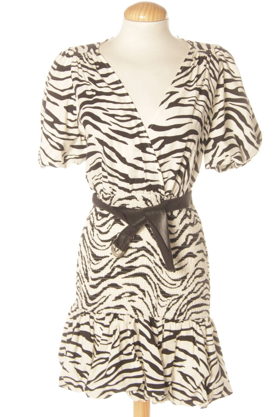 Vestito casual de Zara de la talla S, de color stampa animalier