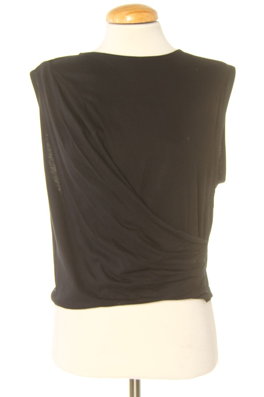 Camiseta sin mangas de Zara de la talla M, de color negro